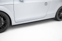 Audi TT S / TT S-Line 8J Facelift 2006-2013 Street Pro Sidoextensions Svart/Röd Maxton Design