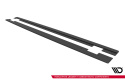 Audi TT S / TT S-Line 8J Facelift 2006-2013 Street Pro Sidoextensions Svart/Röd Maxton Design