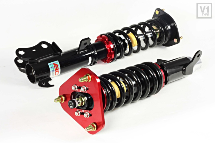 BC-I-09-V1-VL-FRONTS BMW E61 Touring 2WD BC-Racing Främre Coilovers V1 Typ VL
