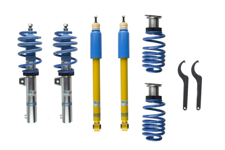 Bilstein B14 ställbart chassi justerbart i höjd Volkswagen Golf Vll 2.0Gti 2.0Gtd max fram/bakaxelvikt -1090kg/1065kg 55mm fjäderben Stel bakaxel i gruppen Välj bilmodell hos DDESIGN Scandinavia AB (BIL-47-229952)