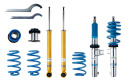 Bilstein B14 ställbart chassi justerbart i höjd Volkswagen Golf Vll 2.0Gti 2.0R 4-motion 2.0Gtd Fram/Bakaxelvikt 1160kg / 1220kg 50mm fjäderben