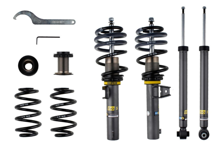 BI-47-327030 Bilstein EVO S coilover Volkswagen Golf 8 inkl R och Gti Max fram/Bakaxelvikt 1090/980kg Multilinkbakaxel 55mm fjäderben i gruppen Välj bilmodell hos DDESIGN Scandinavia AB (BIL-47-309067)