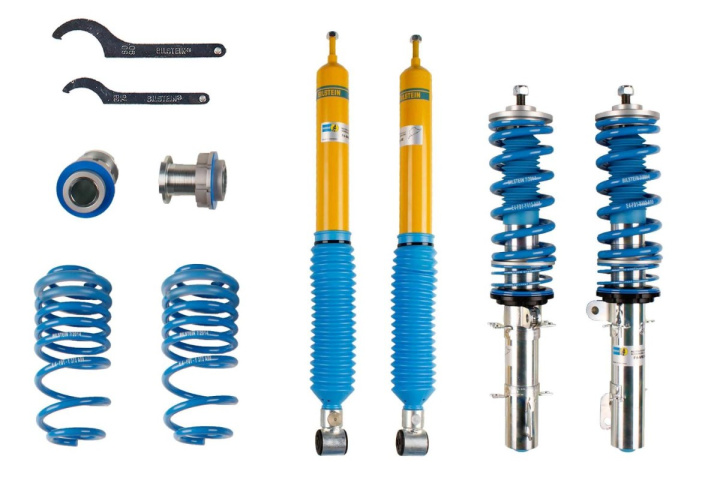 Bilstein B16 ställbart chassi justerbart i höjd samt tryck 48-080651 Volkswagen Beetle 9C1 Sedan 1.4 1.6 1.8T 2.0 2.3 V5 1.9Tdi i gruppen Välj bilmodell hos DDESIGN Scandinavia AB (BIL-48-080651)