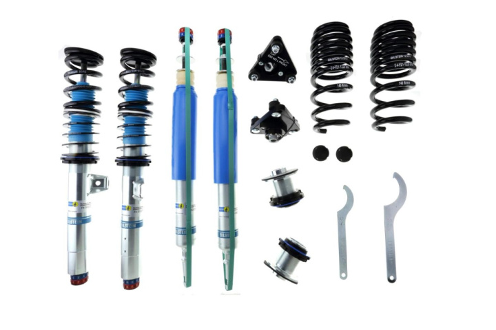 Bilstein B16 ställbart chassi justerbart i höjd samt tryck 48-227018 BMW 1 serie 118i 120i 125i 128i 130i 135i 118d 120d 123d 960kg / 1120kg i gruppen Välj bilmodell hos DDESIGN Scandinavia AB (BIL-48-227018)