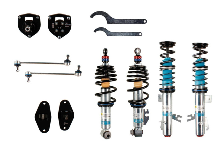 Bilstein B16 ställbart chassi justerbart i höjd samt tryck 48-233132 Mini R55 Clubman Cooper S John Cooper Works Cooper SD i gruppen Välj bilmodell hos DDESIGN Scandinavia AB (BIL-48-233132)