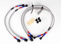 BLA2142-4L Stålomspunna Bromsslangar (4st/sats) EBC Brakes