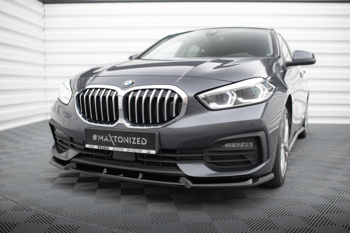 BMW 1-Serie F40 2019+ Frontsplitter V.1 Maxton Design i gruppen Välj bilmodell / BMW / 1-serie (F40) 2019+ / Styling / Frontläppar hos DDESIGN Scandinavia AB (BM-1-40-FD1G)