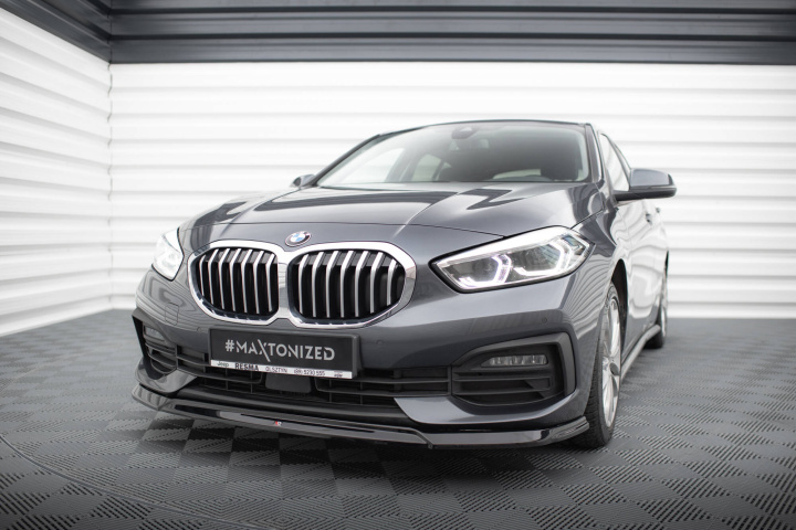 BMW 1-Serie F40 2019+ Frontsplitter V.2 Maxton Design i gruppen Välj bilmodell / BMW / 1-serie (F40) 2019+ / Styling / Frontläppar hos DDESIGN Scandinavia AB (BM-1-40-FD2G)