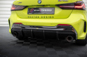 BMW 1 F40 M-Pack / M135i 2019+ Diffuser (För dubbla Singelutblås) V.3 Maxton Design 