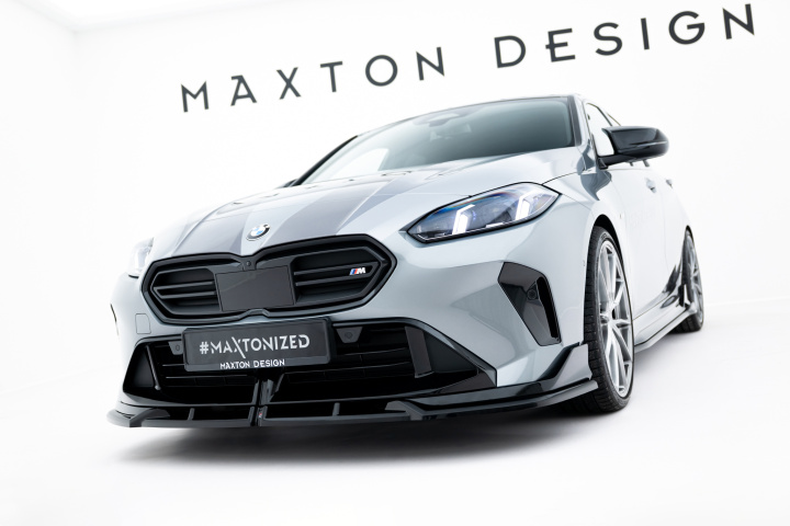 BMW M135i M Performance F70 2024- Frontsplitter V.1 Maxton Design i gruppen Välj bilmodell / BMW / 1-serie (F70) 2024+ hos DDESIGN Scandinavia AB (BM-1-70-M-MPFC-FD1G)