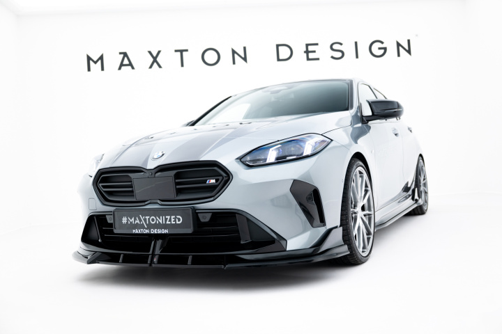 BMW M135i M Performance F70 2024- Frontsplitter V.2 Maxton Design i gruppen Välj bilmodell / BMW / 1-serie (F70) 2024+ hos DDESIGN Scandinavia AB (BM-1-70-M-MPFC-FD2G)