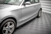 BMW 1 E81 Facelift 2007-2011 Sidokjolar / Sidoextensions V.2 Maxton Design