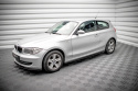 BMW 1 E81 Facelift 2007-2011 Sidokjolar / Sidoextensions V.2 Maxton Design