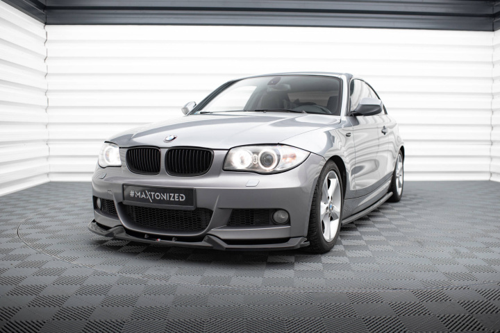 BMW 1-Serie M-Sport E82 2007-2011 Frontläpp / Frontsplitter V.1 Maxton Design i gruppen Välj bilmodell / BMW / 1-serie (E82-E88) 04-13 / Styling hos DDESIGN Scandinavia AB (BM-1-82-MPACK-C-FD1G)