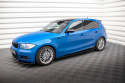 BMW 1 M-Pack E87 Facelift 2007-2011 Sidokjolar / Sidoextensions Maxton Design