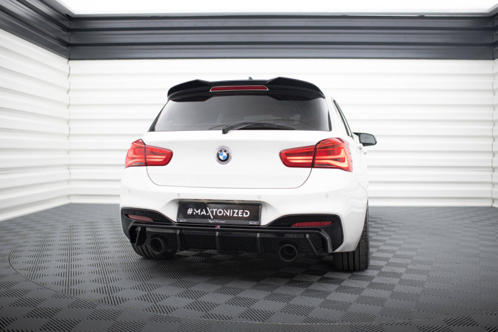 BMW 1-Serie F20/F21 M-Sport LCI 2015-2019 Diffuser V.3 Maxton Design i gruppen Välj bilmodell / BMW / 1-serie 2-serie (F20-F23) 2011-2019 / Styling / Bakspoiler hos DDESIGN Scandinavia AB (BM-1-F20F-M-RS3GO_O)