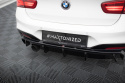 BMW 1-Serie F20/F21 M-Sport LCI 2015-2019 (Singelutblås på Vänster Sida) Diffuser V.3 Maxton Design