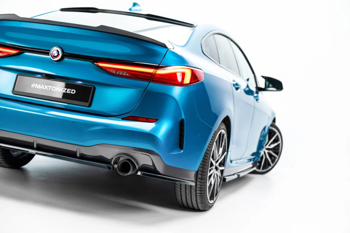 BMW 2 Gran Coupe M-Pack F44 2019+ Bakre Sidoextensions V.2 Maxton Design i gruppen Välj bilmodell / BMW / 2-serie Gran Coupe (F44-F45-F46) 2020+ hos DDESIGN Scandinavia AB (BM-2-44-MPACK-RSD2G)
