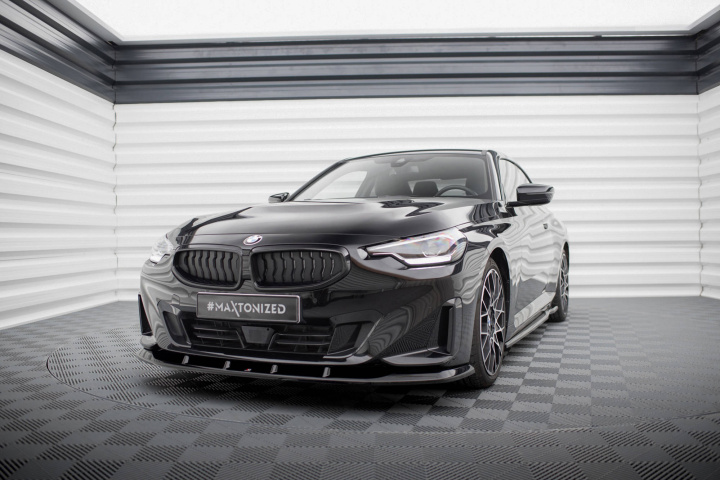 BMW 2 Coupe G42 2021+ Frontläpp / Frontsplitter V.1 Maxton Design i gruppen Välj bilmodell / BMW / 2-serie (G42) 2022+ hos DDESIGN Scandinavia AB (BM-2-G42-FD1G)