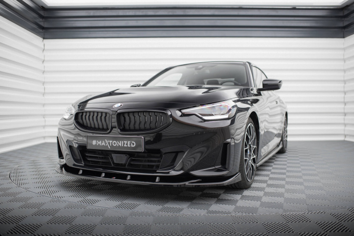BMW 2 Coupe G42 2021+ Frontläpp / Frontsplitter V.3 Maxton Design i gruppen Välj bilmodell / BMW / 2-serie (G42) 2022+ hos DDESIGN Scandinavia AB (BM-2-G42-FD3G)
