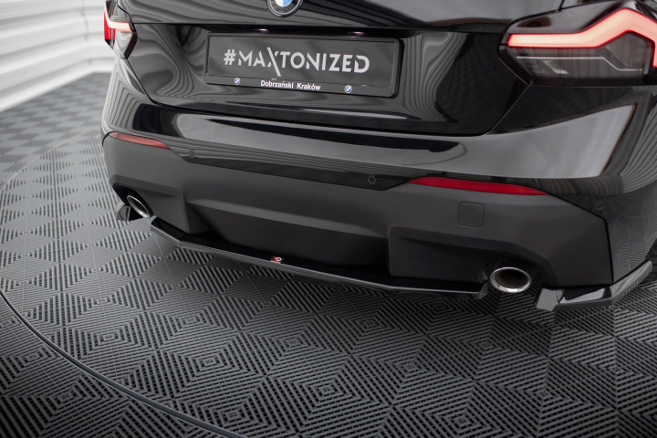 BMW 2 Coupe G42 2021+ Bakre Splitter / Diffuser Maxton Design i gruppen Välj bilmodell / BMW / 2-serie (G42) 2022+ hos DDESIGN Scandinavia AB (BM-2-G42-RD1G)