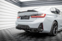 BMW M340i G20 / G21 Facelift 2022+ Bakre Splitter (Med Splitters) V.1 Maxton Design