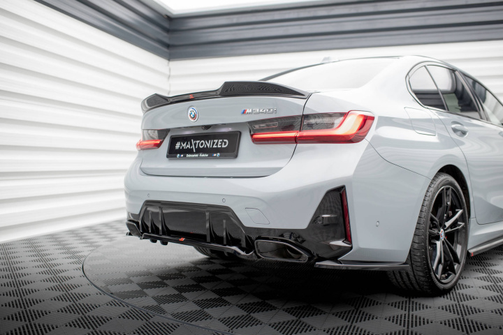 BMW M340i G20 / G21 Facelift 2022+ Bakre Splitter (Med Splitters) V.1 Maxton Design i gruppen Välj bilmodell / BMW / 3-serie-4-serie (G20-G26) 19+ / Styling / Bakspoiler & Diffusers hos DDESIGN Scandinavia AB (BM-3-20F-M-RD1G-RD2G)