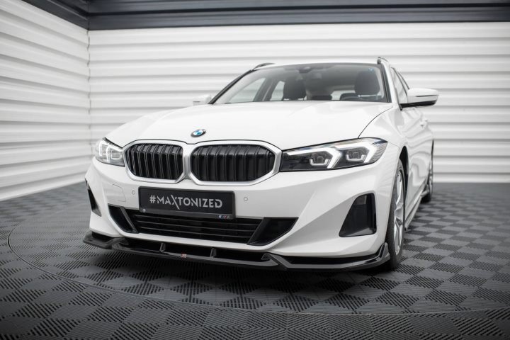 BMW 3-Serie G20 / G21 Facelift 2022+ Frontsplitter V.1 Maxton Design i gruppen Välj bilmodell / BMW / 3-serie-4-serie (G20-G26) 19+ / Styling / Frontläppar hos DDESIGN Scandinavia AB (BM-3-21F-FD1G)