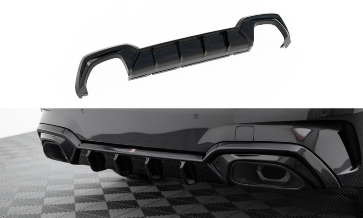 BMW M340i G20 / G21 2018-2022 Bakre Diffuser Maxton Design i gruppen Välj bilmodell / BMW / 3-serie-4-serie (G20-G26) 19+ / Styling hos DDESIGN Scandinavia AB (BM-3-21MPACKRS1RS3RGOO_OO)