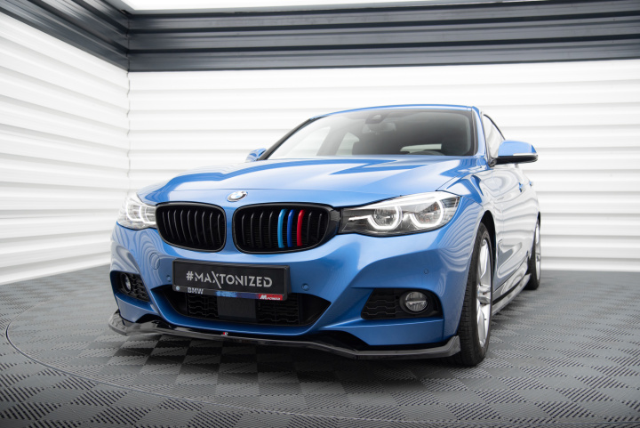 BMW 3-Serie GT F34 M-Sport 2013-2020 Frontsplitter V.2 Maxton Design i gruppen Välj bilmodell / BMW / 3-serie-4-serie (F30-F36) 11-19 / Styling / Frontläppar hos DDESIGN Scandinavia AB (BM-3-34-GT-MPACK-FD2G)