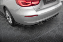 BMW 3-Serie GT F34 Facelift 2016-2019 Bakre Splitter / Diffuser med Splitters Maxton Design