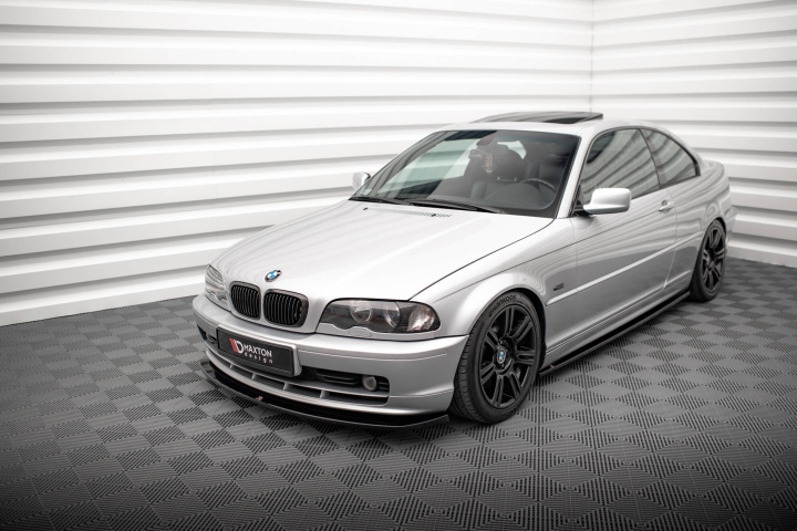 BMW 3 Coupe E46 1998-2003 Frontläpp / Frontsplitter V.2 Maxton Design i gruppen Välj bilmodell / BMW / 3-serie (E46) 1998-2005 / Styling / Frontläppar hos DDESIGN Scandinavia AB (BM-3-46-C-FD2G)