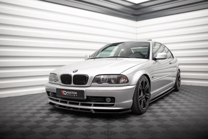 BMW 3 Coupe E46 1998-2003 Frontläpp / Frontsplitter V.3 Maxton Design i gruppen Välj bilmodell / BMW / 3-serie (E46) 1998-2005 / Styling / Frontläppar hos DDESIGN Scandinavia AB (BM-3-46-C-FD3G)