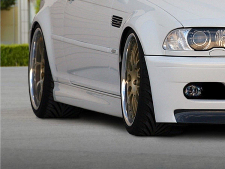 BMW E46 1998-2007 Coupe & Cabrio Sidokjolar M3 Look Maxton Design i gruppen Välj bilmodell / BMW / 3-serie (E46) 1998-2005 / Styling / Sidokjolar hos DDESIGN Scandinavia AB (BM-3-46-S1A)
