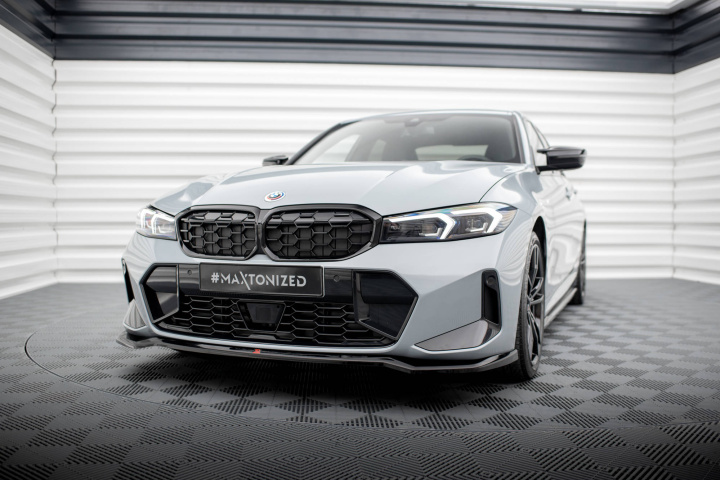 BMW 3 M340i / M-Pack G20 / G21 Facelift 2022+ Frontsplitter V.2 Maxton Design i gruppen Välj bilmodell / BMW / 3-serie-4-serie (G20-G26) 19+ / Styling / Frontläppar hos DDESIGN Scandinavia AB (BM-3-G20F-MPACK-FD2G)