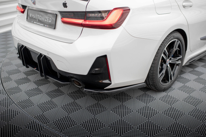 BMW 3 M-Pack G20 / G21 Facelift 2022+ Bakre Sidoextensions V.1 Maxton Design i gruppen Välj bilmodell / BMW / 3-serie-4-serie (G20-G26) 19+ / Styling / Bakspoiler & Diffusers hos DDESIGN Scandinavia AB (BM-3-G20F-MPACK-RSD1G)