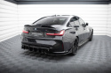 BMW M3 Sedan / Touring G80 / G81 2021+ Bakre Sidoextensions V.6 CSL Look (För Bakre Diffuser v.1) Maxton Design