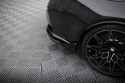 BMW M3 Sedan / Touring G80 / G81 2021+ Bakre Sidoextensions V.6 CSL Look (För Bakre Diffuser v.1) Maxton Design