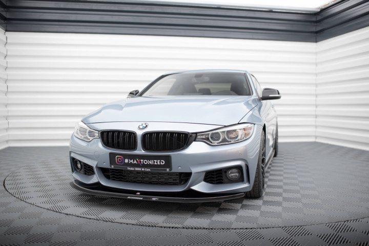 BM-4-F32-MPACK-FD2G-CNCA BMW 4-Serie M-Paket F32/6 2013-2020 Frontsplitter Hybrid GTS-Look Maxton Design