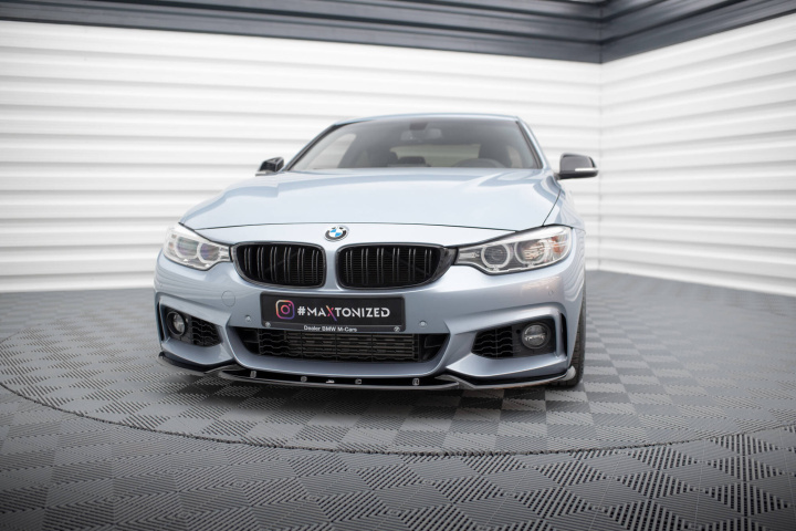 BMW 4-Serie F32 M-Sport 2013-2020 Frontläpp / Frontsplitter V.3 Maxton Design i gruppen Välj bilmodell / BMW / 3-serie-4-serie (F30-F36) 11-19 / Styling / Frontläppar hos DDESIGN Scandinavia AB (BM-4-F32-MPACK-FD3G)
