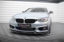 BMW 4-Serie F32 M-Sport 2013-2020 Frontläpp / Frontsplitter V.4 Maxton Design