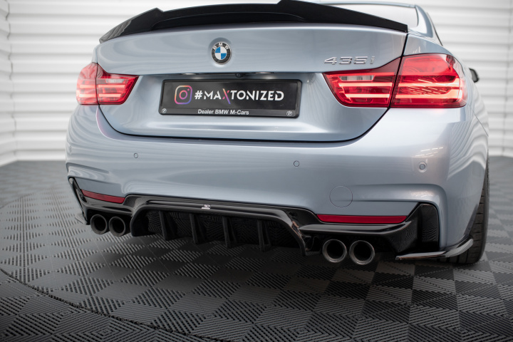 BMW 4-Serie M-Sport F32 / F36 2013-2020 (Dubbla utblås på båda sidorna) Diffuser V.1 Maxton Design i gruppen Välj bilmodell / BMW / 3-serie-4-serie (F30-F36) 11-19 / Styling / Diffuser hos DDESIGN Scandinavia AB (BM-4-F32-MPACK-RS1GOO_OO)