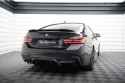 BMW 4-Serie M-Sport F32 / F36 2013-2020 (Dubbla utblås på vänster sida) Diffuser V.1 Maxton Design