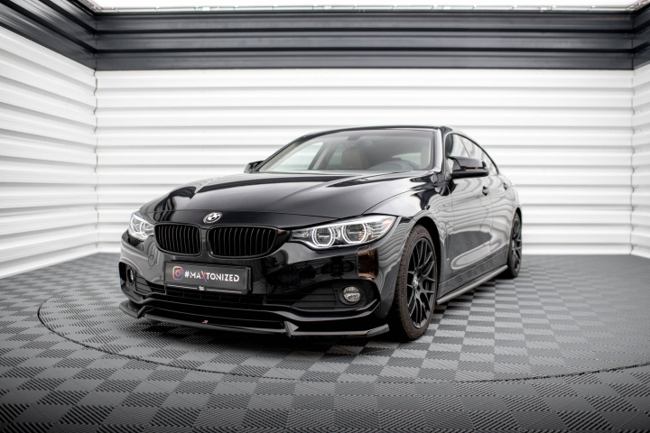 BMW 4-Serie Coupe / Gran Coupe / Cabrio F32 / F36 / F33 2014-2021 Frontsplitter / Frontläpp V.2 Maxton Design i gruppen Välj bilmodell / BMW / 3-serie-4-serie (F30-F36) 11-19 / Styling / Frontläppar hos DDESIGN Scandinavia AB (BM-4-F36-GC-FD2G)