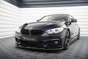 BMW 4 Gran Coupe M-Pack F36 2014-2017 Frontläpp / Frontsplitter V.2 Maxton Design