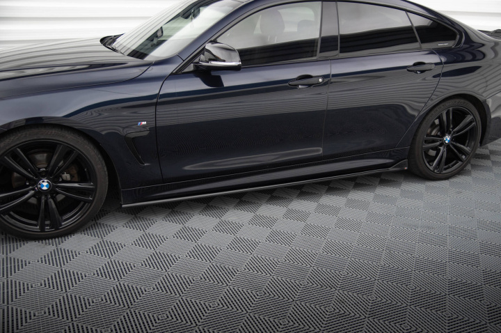 BMW 4 Gran Coupe M-Pack F36 2014-2017 Sidokjolar / Sidoextensions Maxton Design i gruppen Välj bilmodell / BMW / 3-serie-4-serie (F30-F36) 11-19 / Styling / Sidokjolar hos DDESIGN Scandinavia AB (BM-4-F36-GC-MPACK-SD1G)