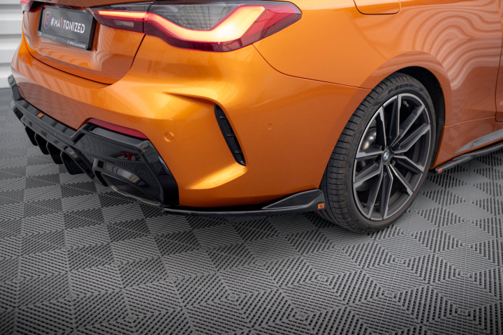 BMW 4-Serie M440i G22 / G23 / G22 Facelift / G23 Facelift 2020-2024 Bakre Sidoextensions V.6 Maxton Design i gruppen Välj bilmodell / BMW / 3-serie-4-serie (G20-G26) 19+ / Styling hos DDESIGN Scandinavia AB (BM-4-G22-MPACK-RSD6G)