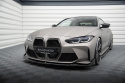 BMW M4 G82 / M3 G80 2021+ Frontläpp / Frontsplitter V.4 (CSL-look) Maxton Design
