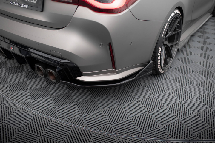 BMW M4 G82 2021+ Bakre Sidoextensions V.5 Maxton Design i gruppen Välj bilmodell / BMW / M4 4-serie (G82) 2021+ hos DDESIGN Scandinavia AB (BM-4-G82-M-RSD5G)