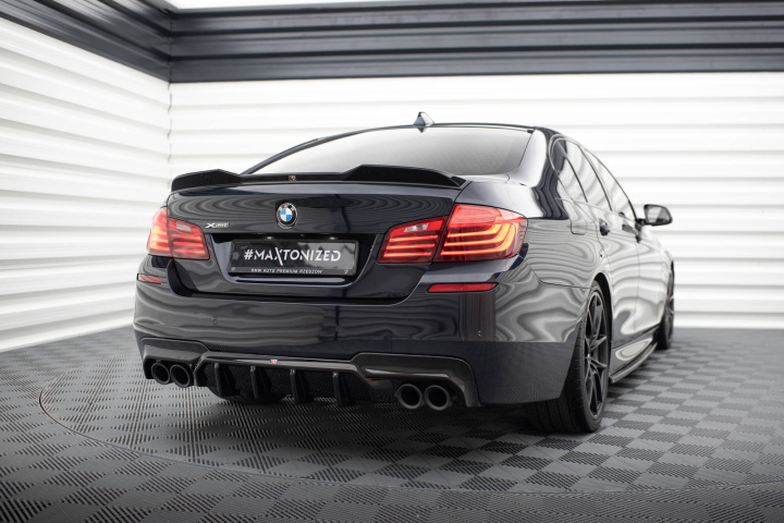 BMW 5-Serie M-Sport F10 2011-2017 (Dubbla Utblås på båda sidorna) Diffuser V.2 Maxton Design i gruppen Välj bilmodell / BMW / 5-serie (F07-F10-F11) 11-17 / Styling / Diffuser hos DDESIGN Scandinavia AB (BM-5-10-MPACK-RS2GOO_OO)